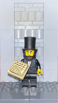 Abraham Lincoln - The LEGO Movie CMF