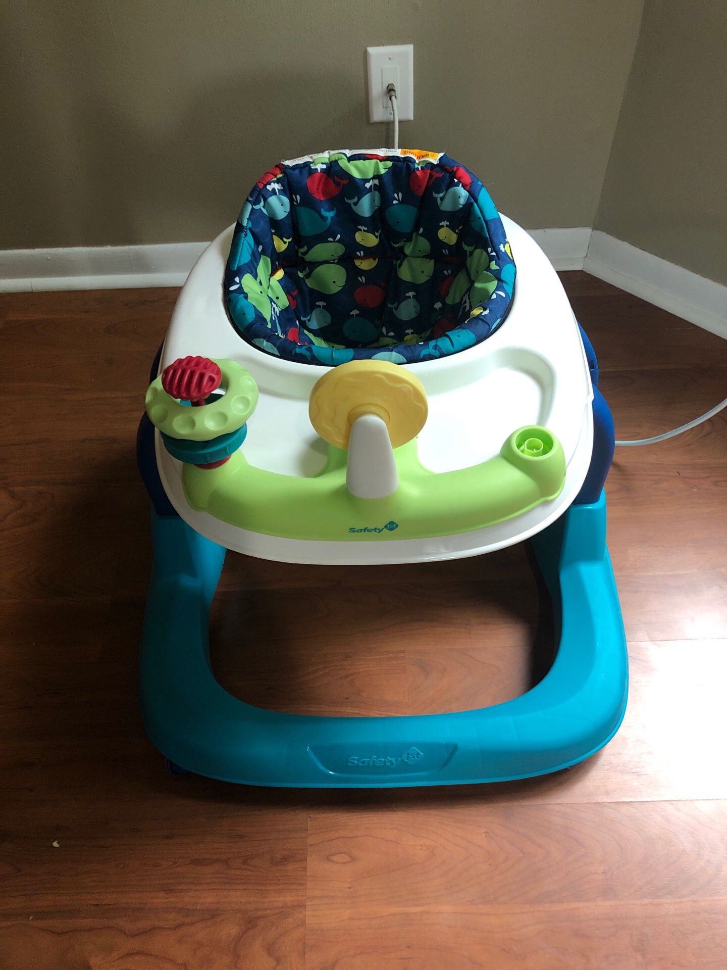 Safety first developmental walker for baby