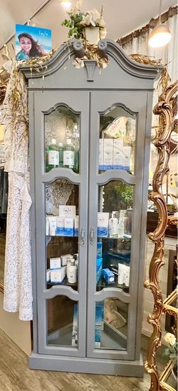 Ornate Corner Cabinet