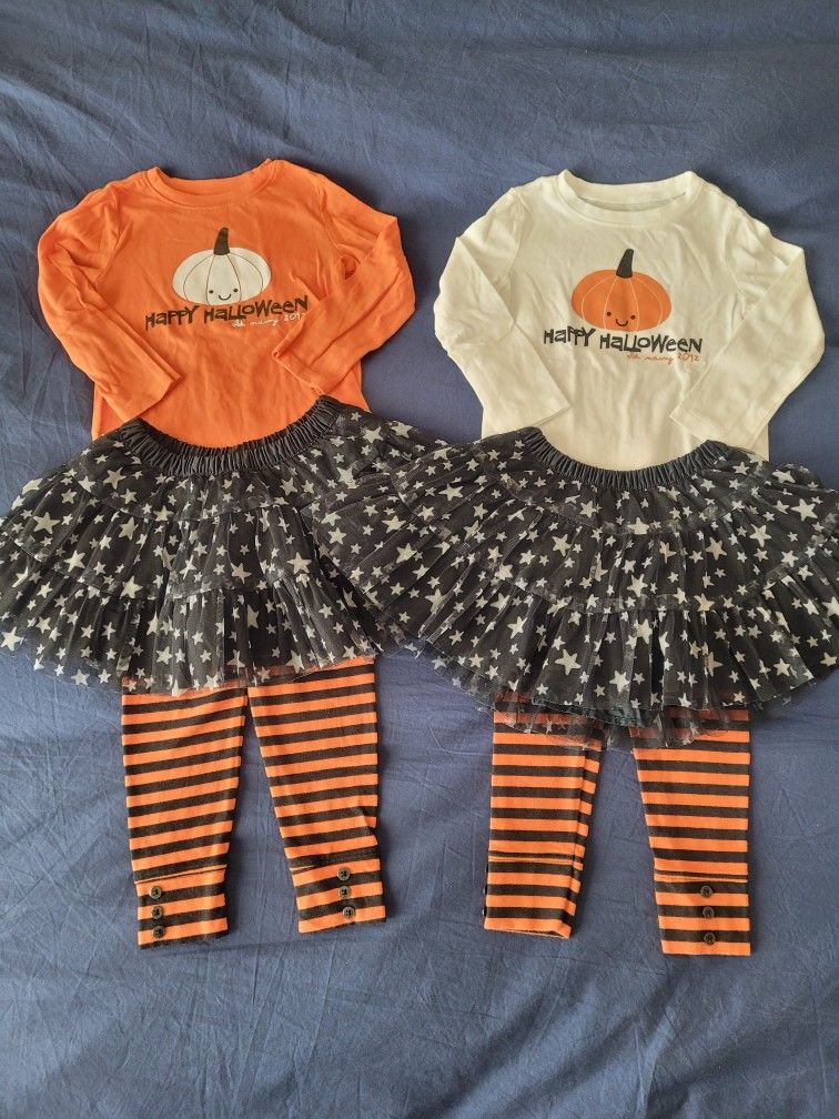 Twin Halloween Outfits 2T