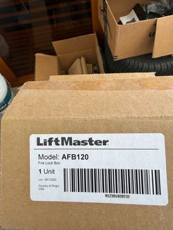 Liftmaster AFB120 fire access box