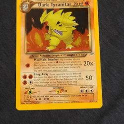 Dark Tyranitar Neo 