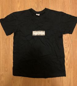 Black Supreme X Burberry T Shirt Size Small