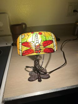 Vintage Tiffany style table lamp