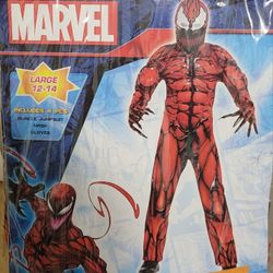 Kids Carnage Halloween Costume Size Large 12-14