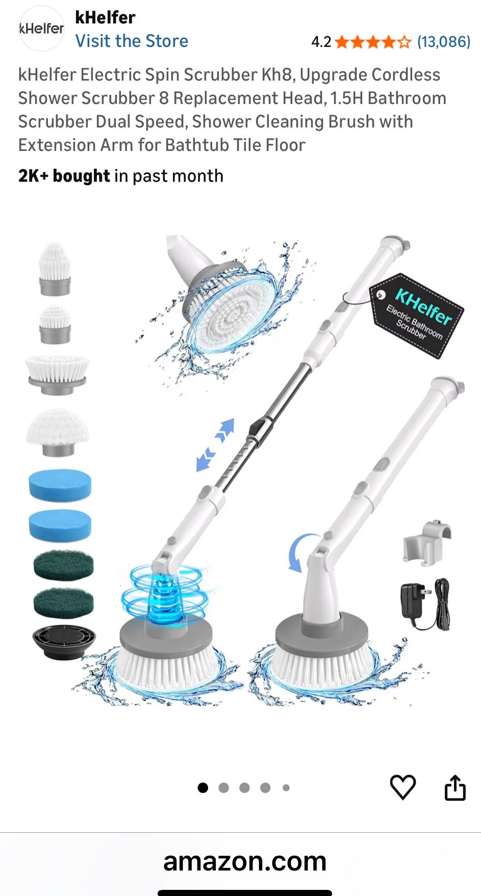 Electric Spin Scrubber