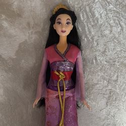 Disney Sparkling Princess Mulan Mattel 2008