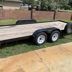 2021——18 Foot Car Hauler With Ramps 