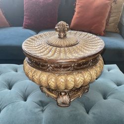 Decorative Covered Bowl