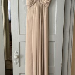 David's Bridal Chiffon Dress (Formal/Bridesmaid)