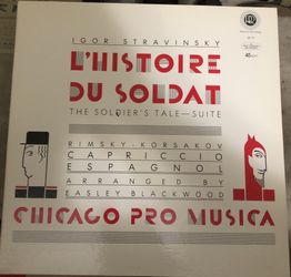 Igor Stravinsky-L’Histoire du Soldat. Reference Recordings RR-17