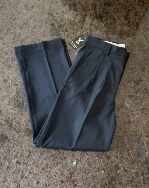 NWT Go Italiano Men's Dress Pants Size 32 Dark Blue