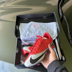 Nike Zoom Mercurial Vapor Superfly 1 RGN FG SE CR7 Max Orange Metallic Silver