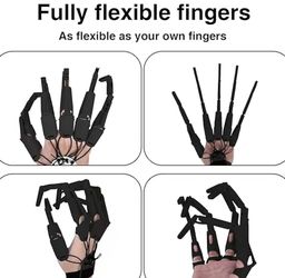 Skeleton Finger Gloves 