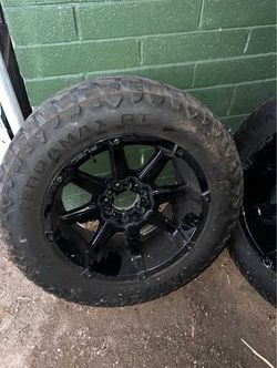 20x10 6 lug universal rims