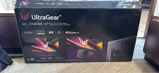 Brand new open box LG UltraGear 27G610A