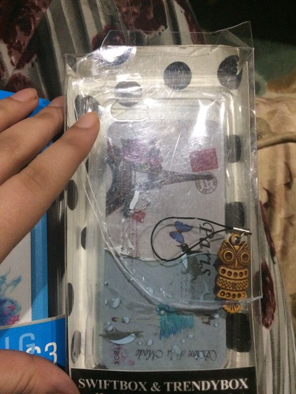iPhone 6/6s case clear with penguins on it