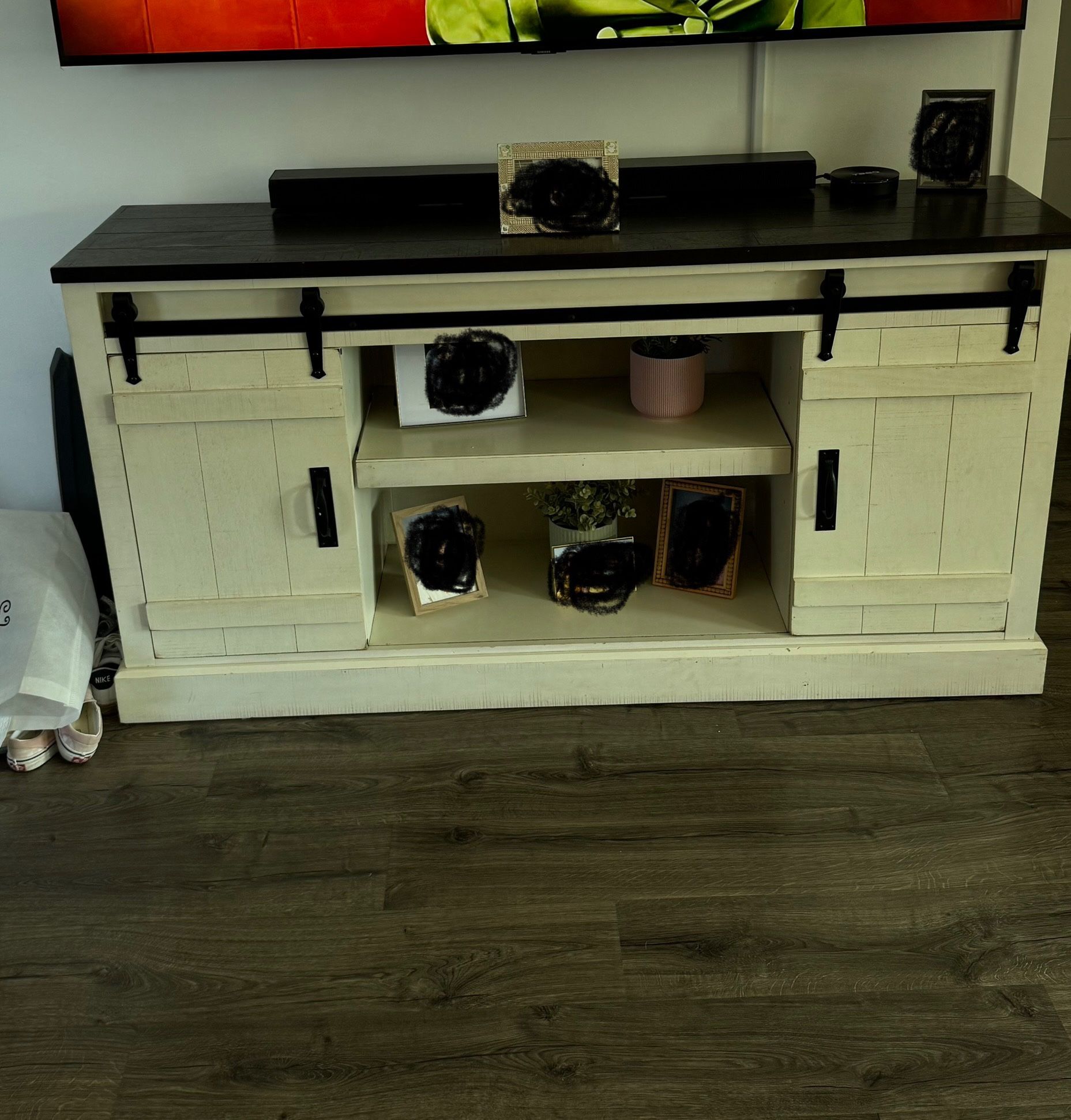 Entertainment tv Stand Farmhouse