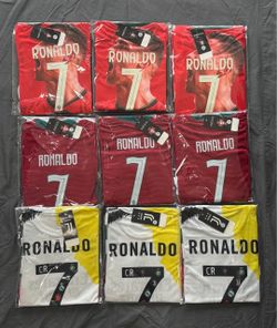 Ronaldo #7 Soccer Jerseys, 10 each set