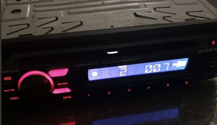 Sony CDX-GT120 CD Player In Dash Receiver