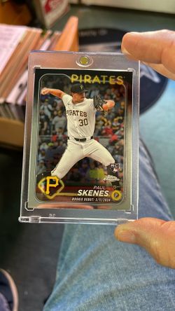 2024 Paul Skenes Rookie Card Number Usc 27 Chrome Refractor