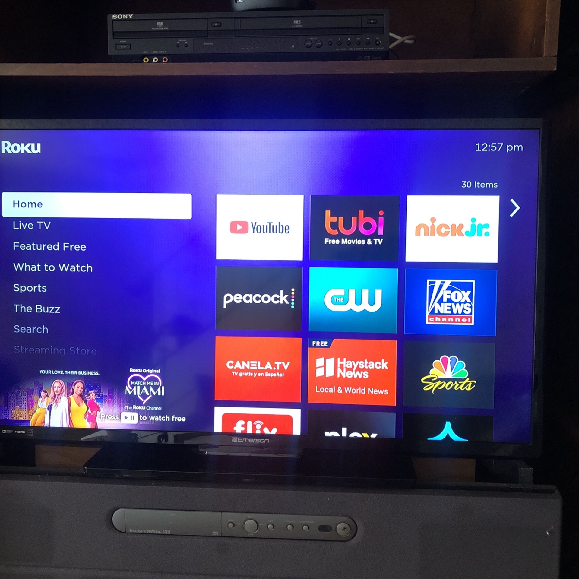 Emerson Flat Screen TV 40”
