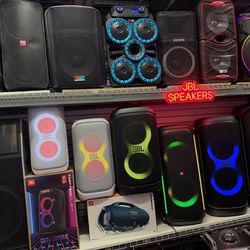 Best Deals On Brand New JBL Partybox Speakers.  213 6283392. Come Listen To them.