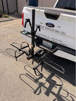 Hitch-Mounted 2-Bike Rack Carrier