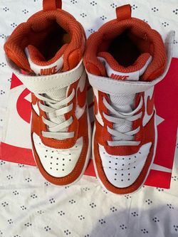 Nike Court Borough mid 2 Kid’s Sneakers Orange/White