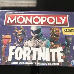 Brand New Fortnite Monopoly 