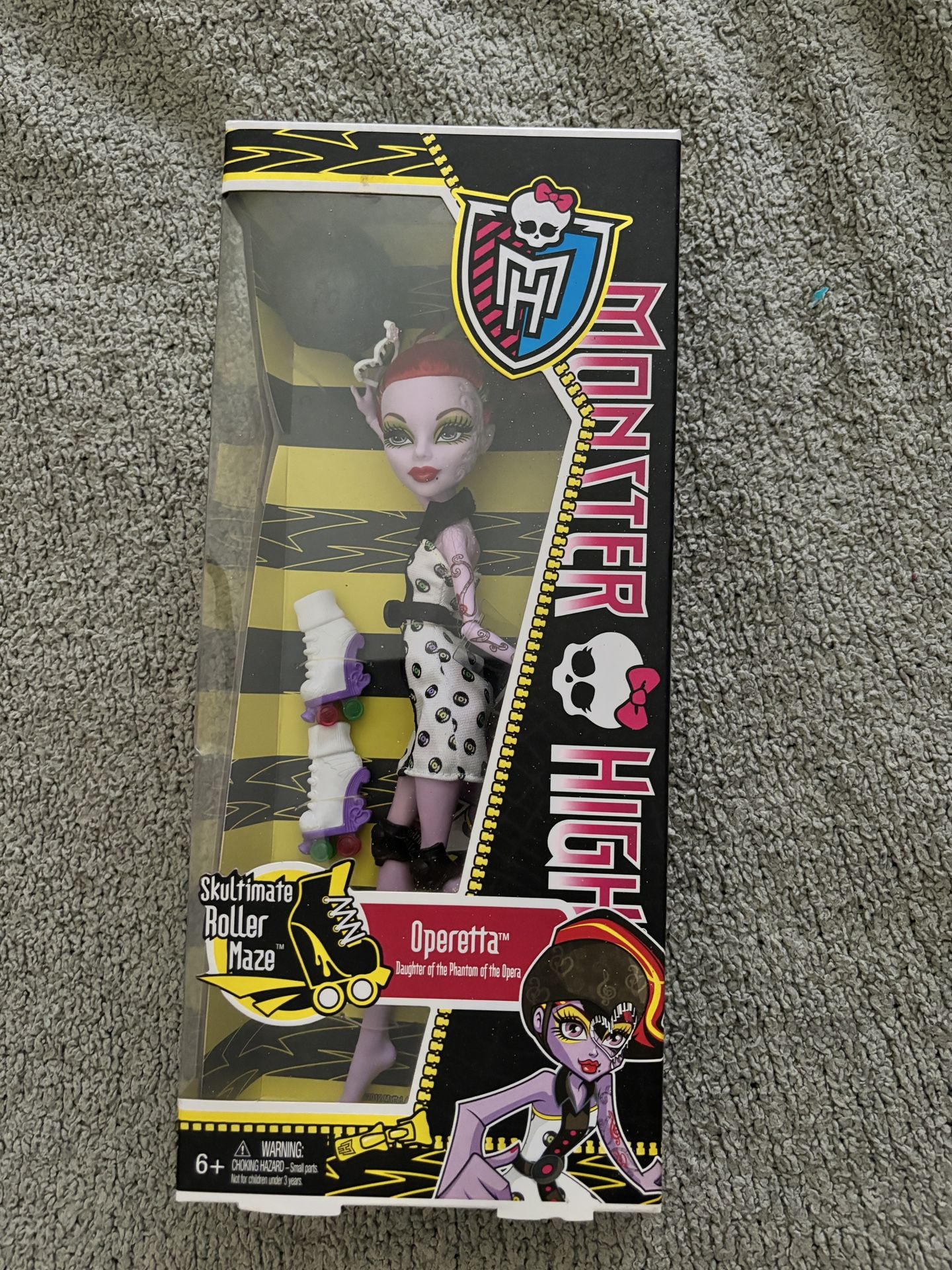 Monster High Skultimate Roller Maze Operetta Doll
