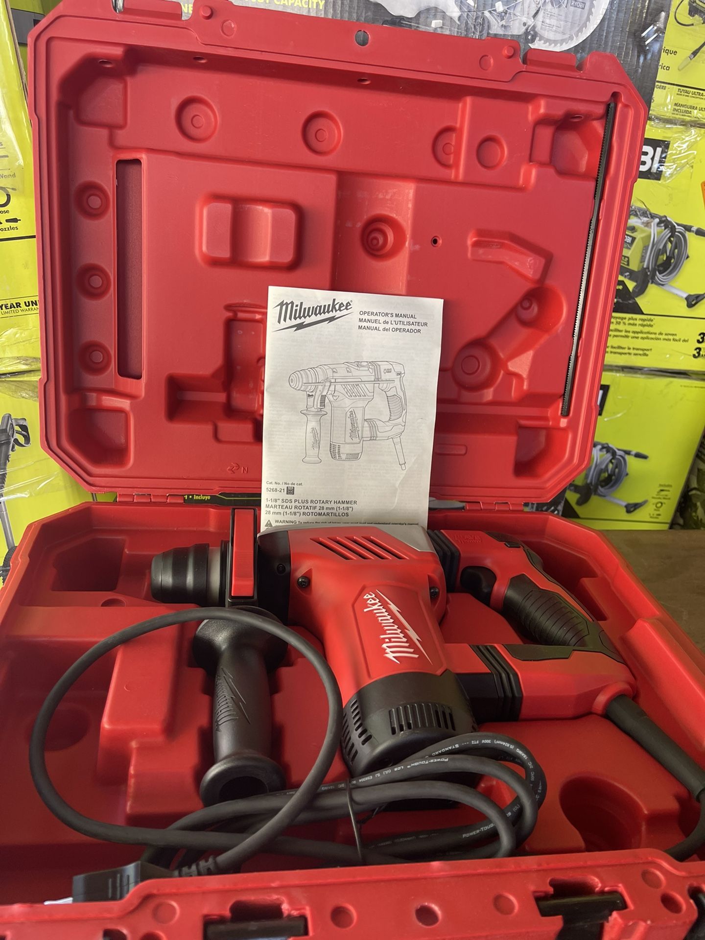 Milwaukee 1 1/8 in. SDS Plus Rotary Hammer