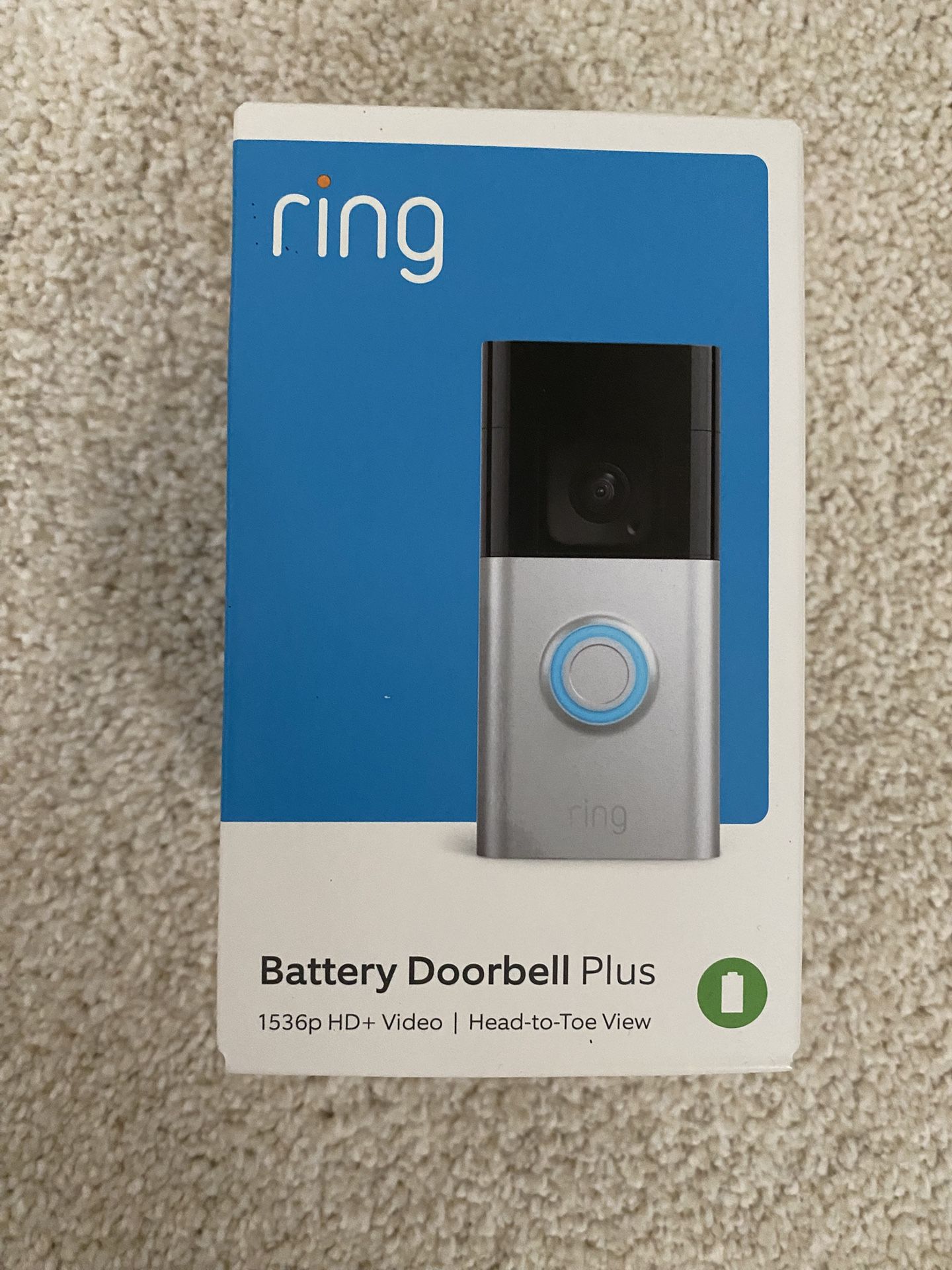 Ring Doorbell Plus (2022; Unopened)
