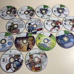 Xbox 360 Games $10