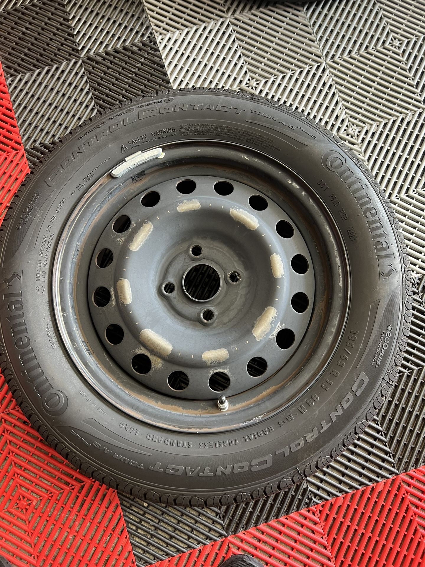 185/65R15 Spare Wheel & Tire 4x100