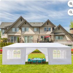 10' X 30' Canopy Tent with 8 Side Walls for Party Wedding Camping and BBQ-