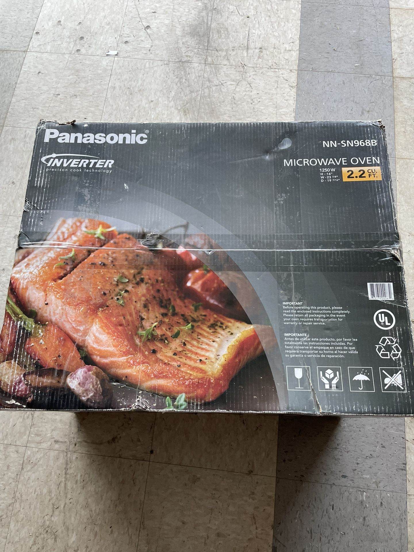 Panasonic Microwave Oven Inverter NN-SN968B