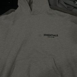 Essentials Hoodie Light Oat
