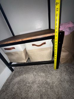 Front door coat and shoe rack