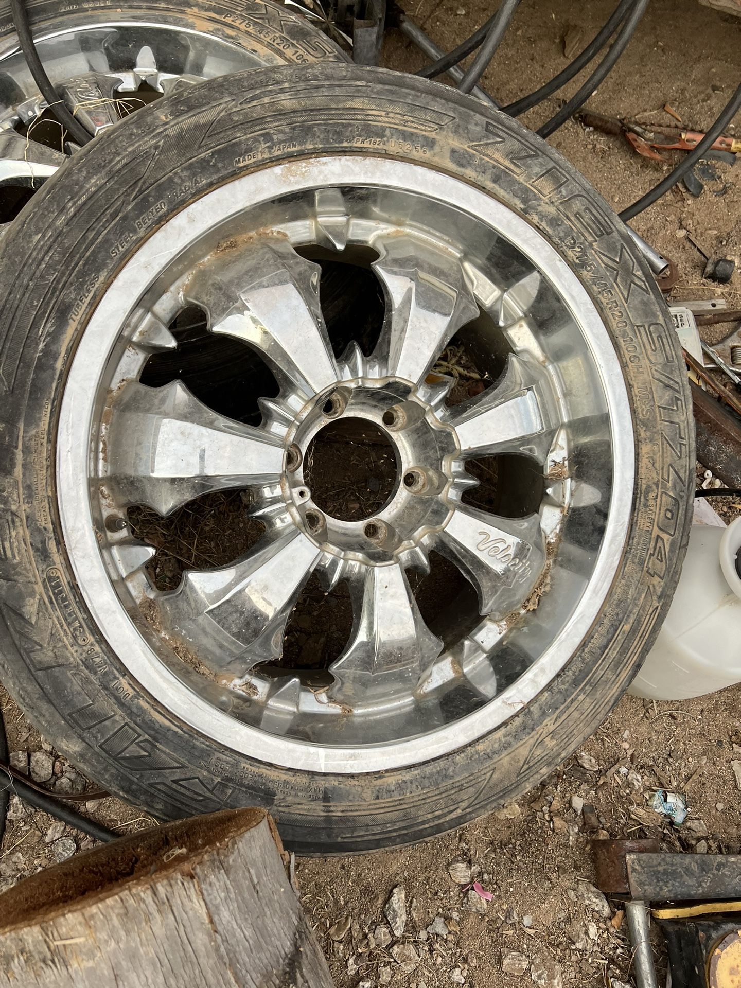 Velocity 20inch Rims