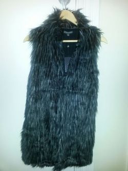 Women's Adrianna Papell faux fur vest