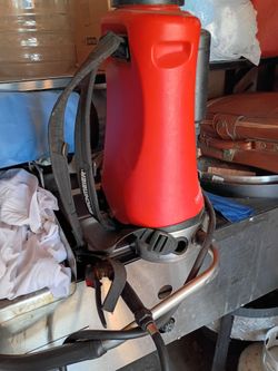 Back pack spray