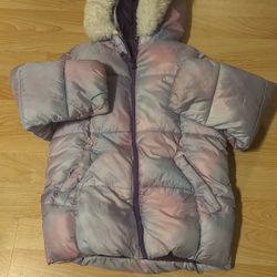 Winter jacket size 6 with hood