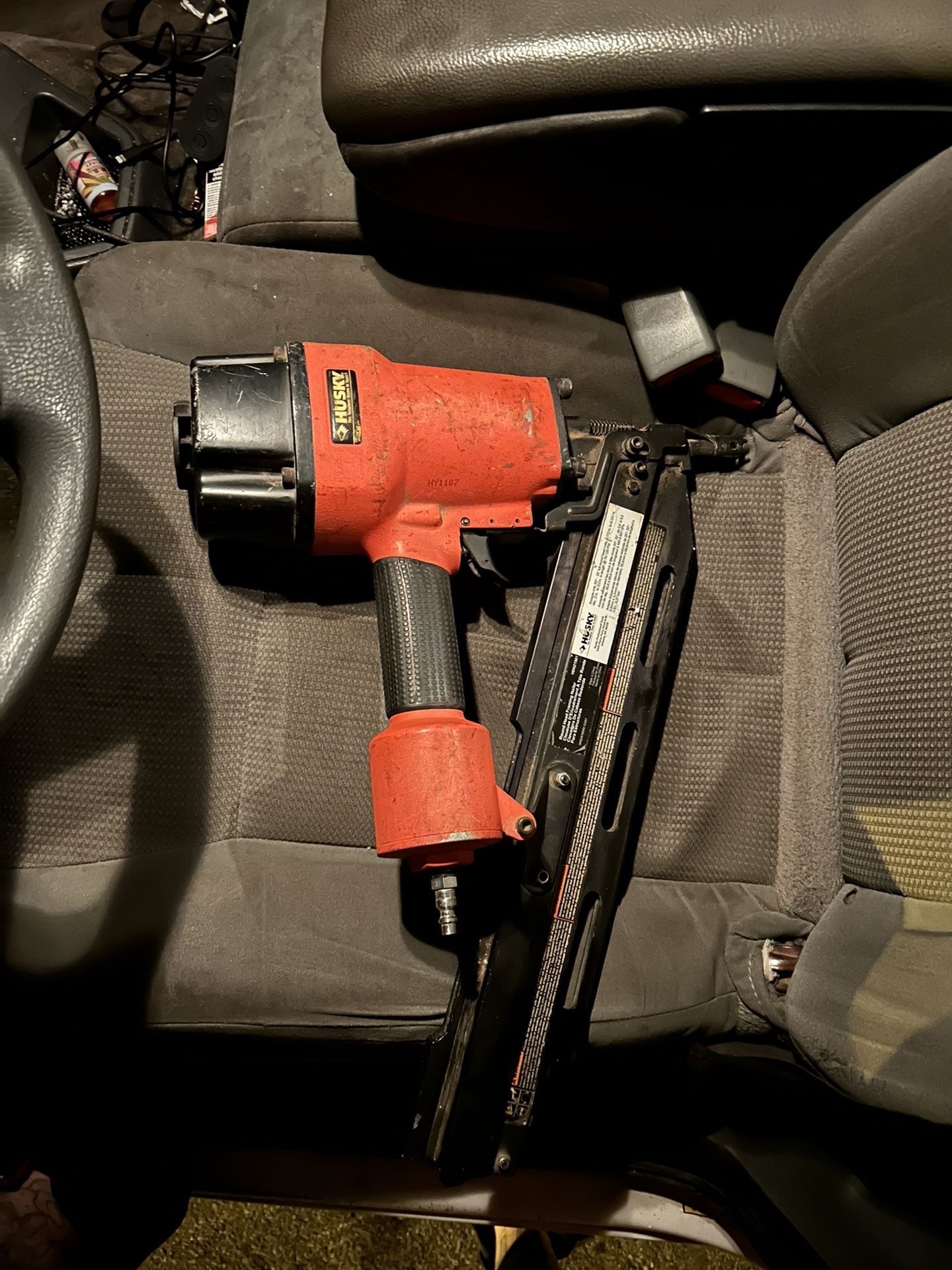 Husky air nail gun