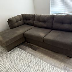 Brown Sectional Couch