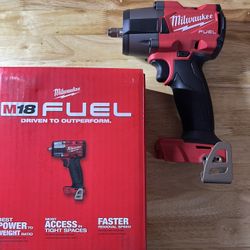 New Milwaukee 3/8 Fuel Medium Torque M18 Impact 