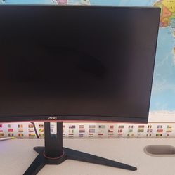 AOC Curved 24" Computer Monitor