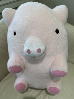 Giant Pig Stuffed Animal (Round Shaped)