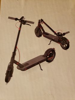 Solid tires electric scooter