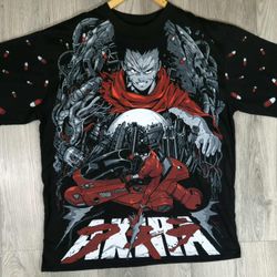 VINTAGE 1988 Anime AKIRA ‘TETSUO AWAKENING’ AOP T-shirt Modern 2XL